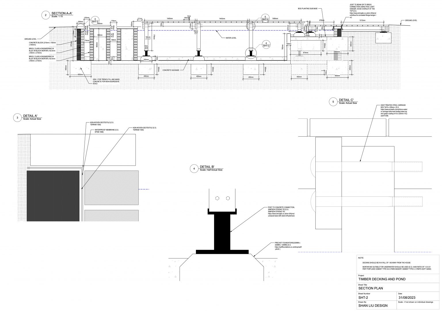 SHT-2-SECTION PLAN